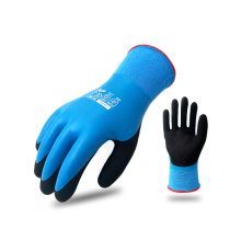 Anti freezer low temperature cold resistant Acrylic liner Latex fully Coated Water proof winter Work gloves
